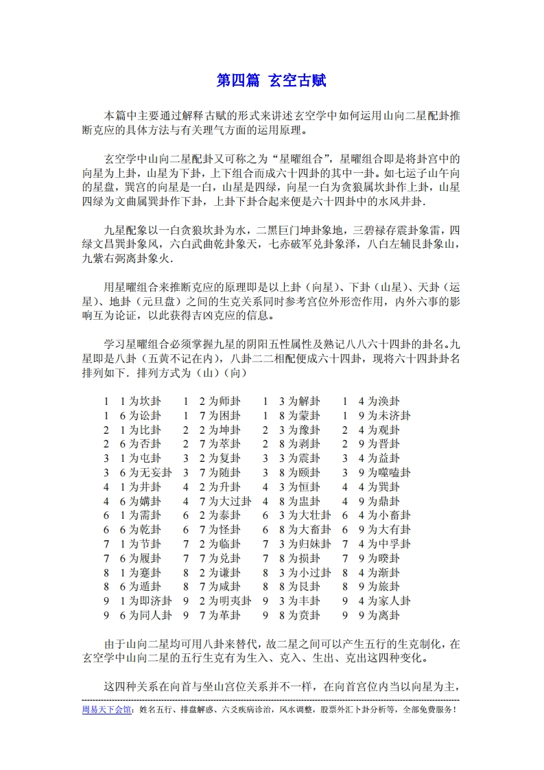 中州派【玄空风水】第4篇_玄空古赋 – 电子书下载