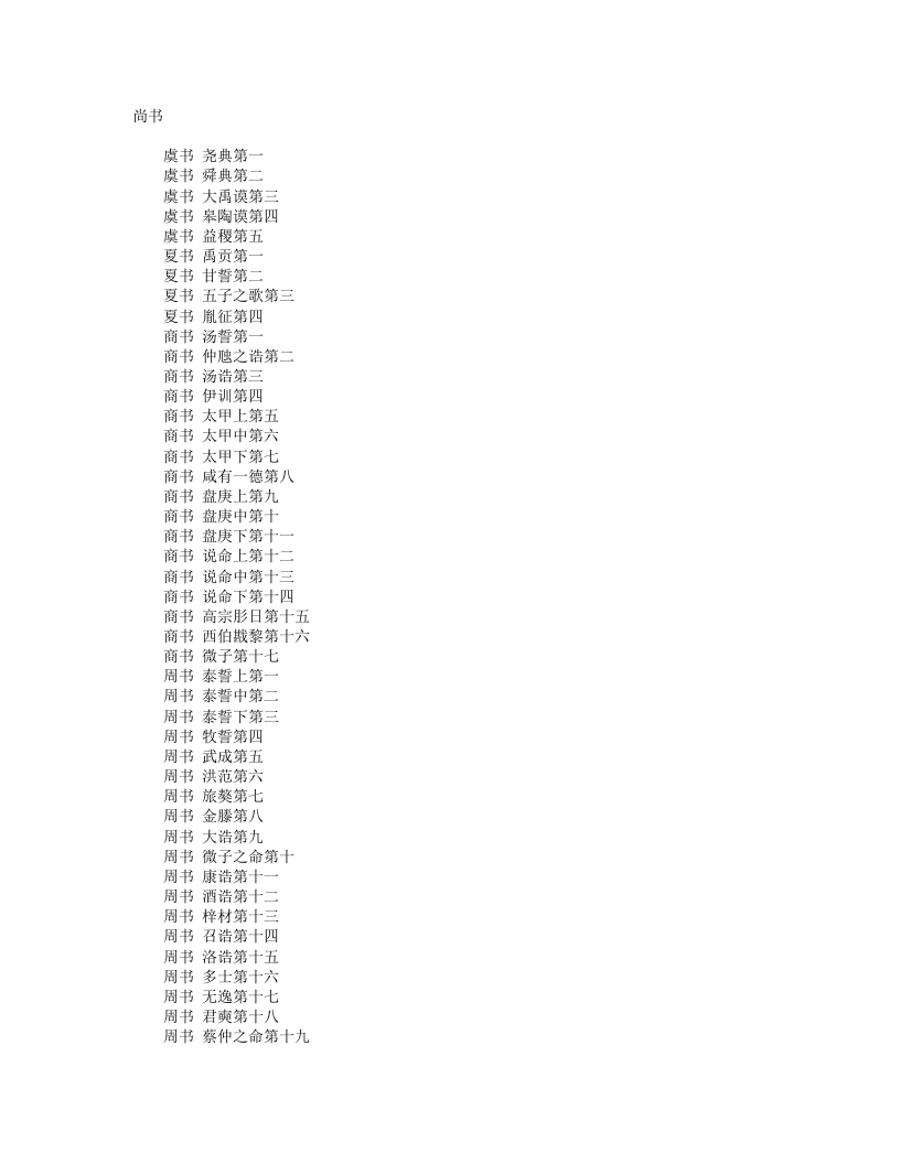 尚书-春秋鲁-孔丘 – 电子书下载