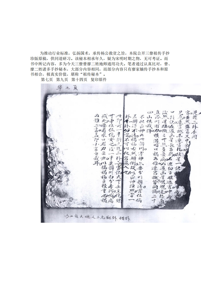 廖家嫡传手抄本 – 电子书下载