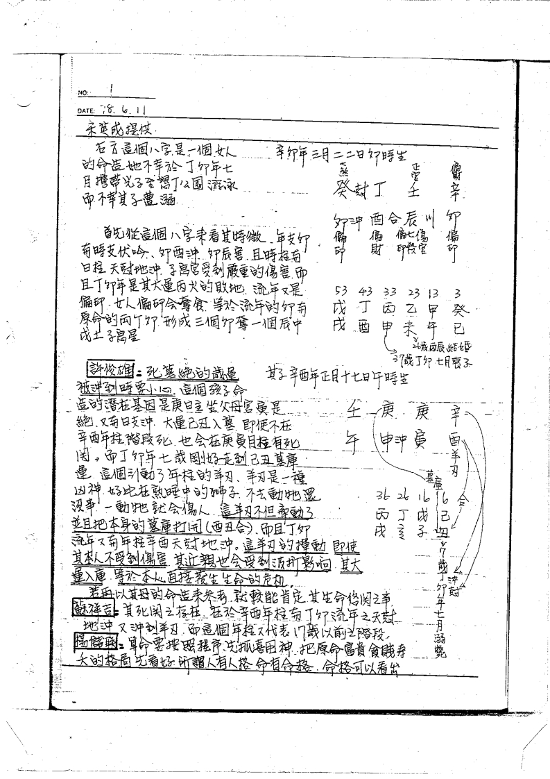 李洪成_《命理讲义绝密面授手稿1》 – 电子书下载