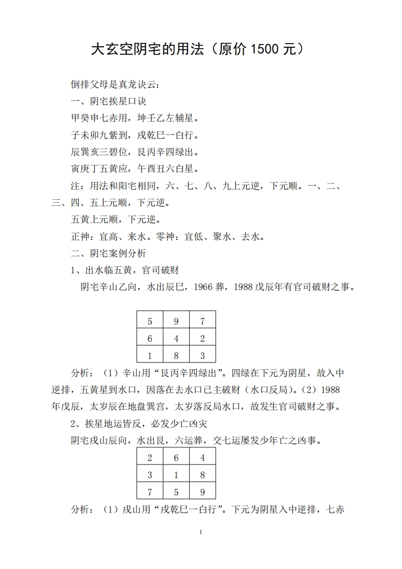 杜彦霖-中华大玄空阴宅的用法 – 电子书下载