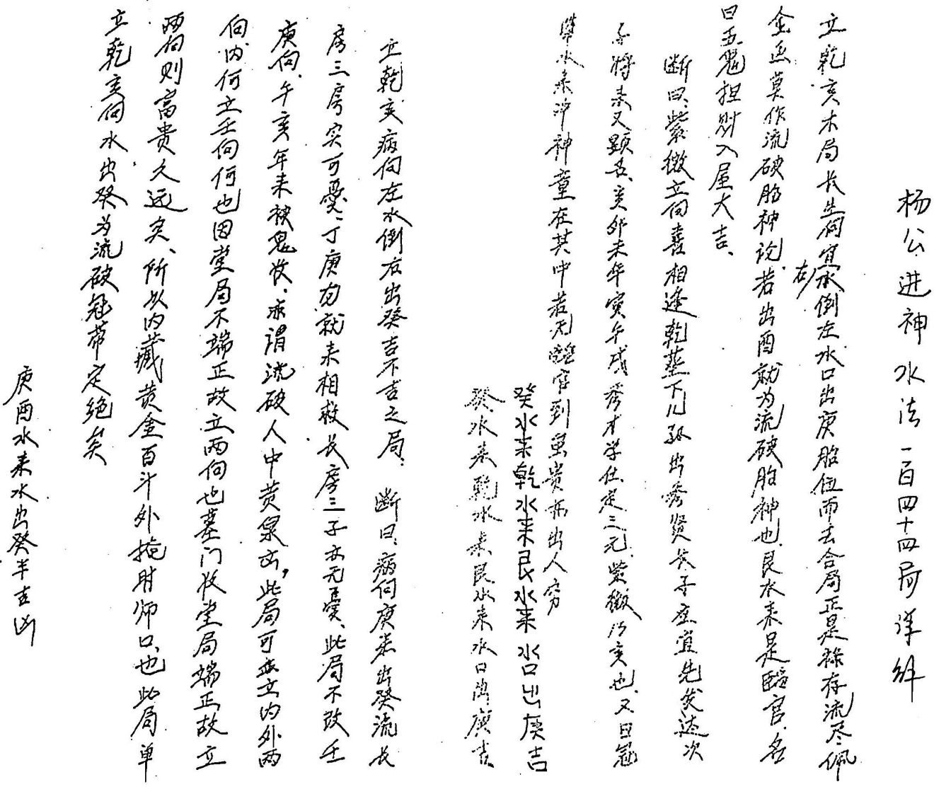 杨公进神水法148局详解 – 电子书下载