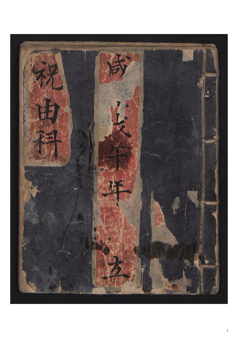 祝由科治病符决 – 电子书下载