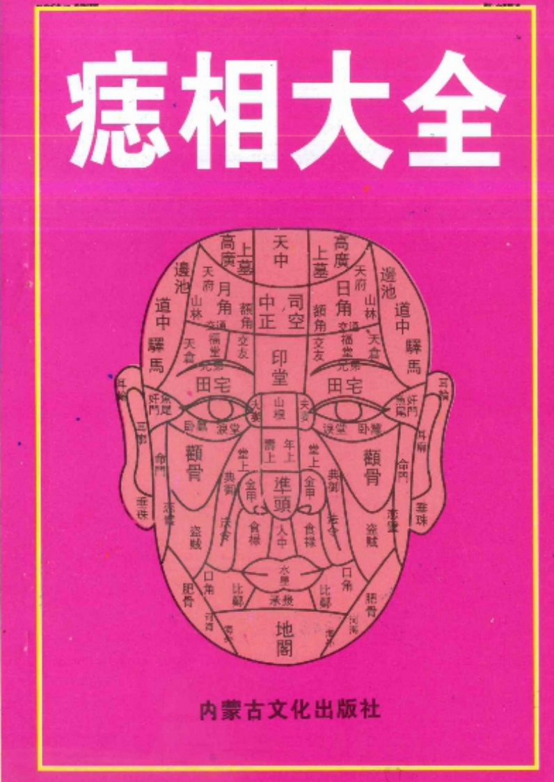 黄山居士-痣相大全 – 电子书下载